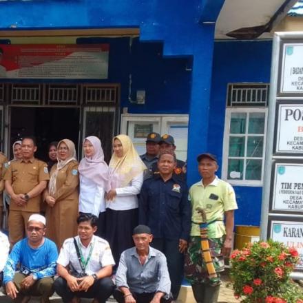 Pemdes Pingaran Ulu silaturahmi sekaligus Studi Tiru ke Desa Gunung Ulin